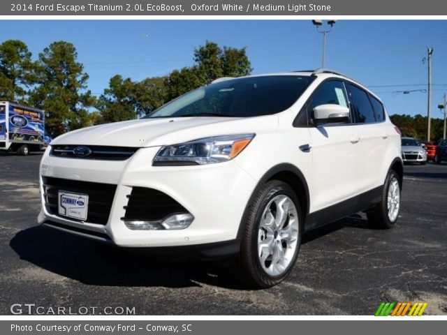 2014 Ford Escape Titanium 2.0L EcoBoost in Oxford White