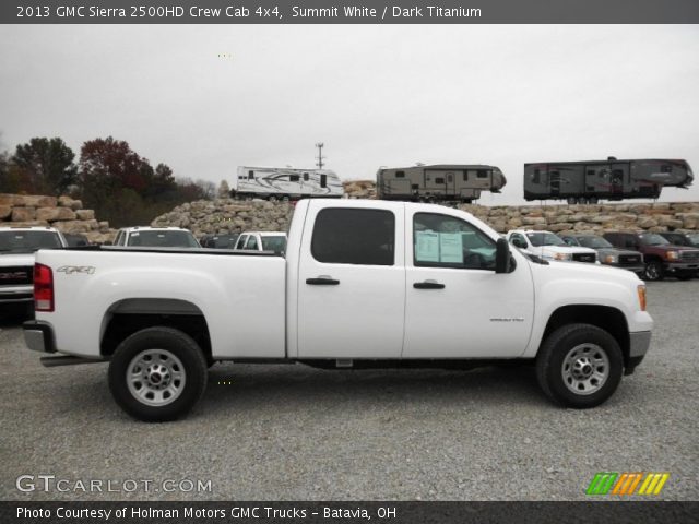 2013 GMC Sierra 2500HD Crew Cab 4x4 in Summit White