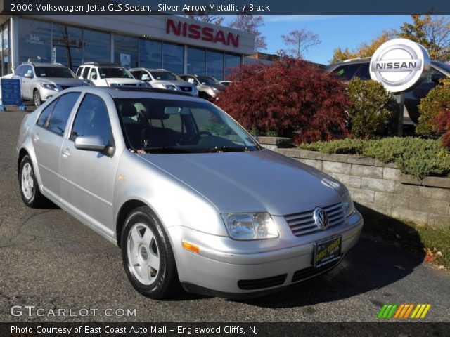 2000 Volkswagen Jetta GLS Sedan in Silver Arrow Metallic