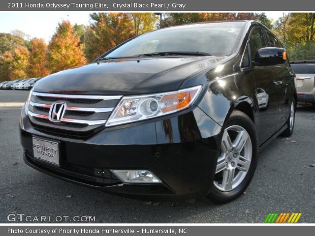 2011 Honda Odyssey Touring Elite in Crystal Black Pearl