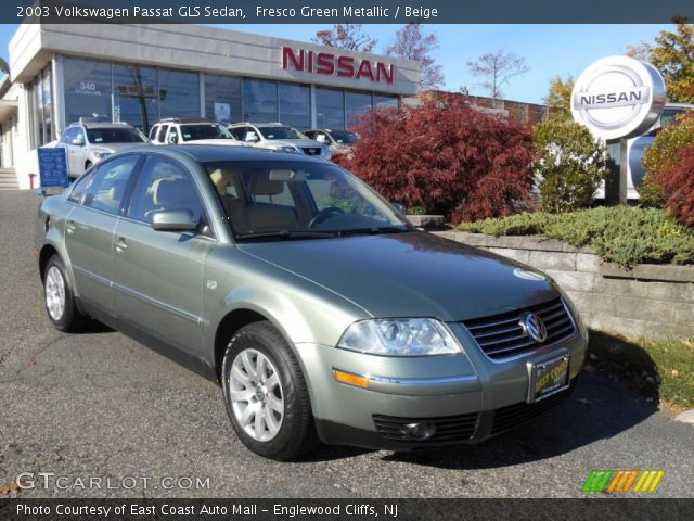 2003 Volkswagen Passat GLS Sedan in Fresco Green Metallic