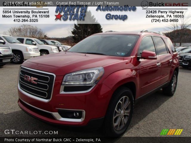 2014 GMC Acadia SLT AWD in Crystal Red Tintcoat