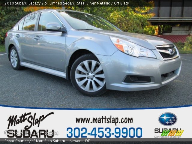 2010 Subaru Legacy 2.5i Limited Sedan in Steel Silver Metallic