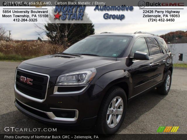 2014 GMC Acadia SLE AWD in Carbon Black Metallic