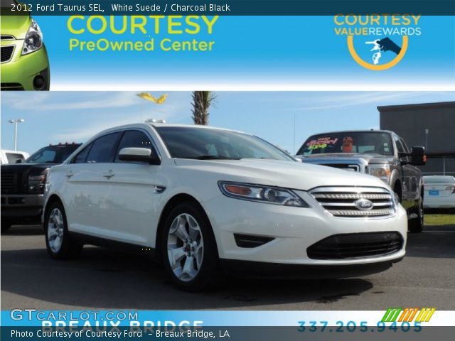 2012 Ford Taurus SEL in White Suede