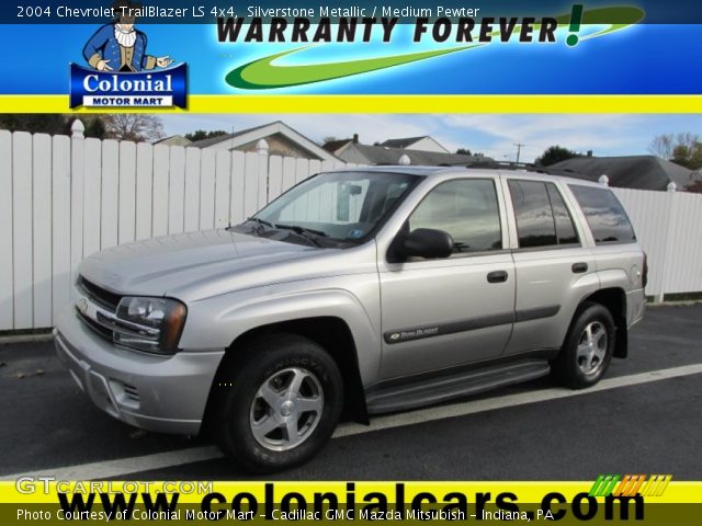 2004 Chevrolet TrailBlazer LS 4x4 in Silverstone Metallic