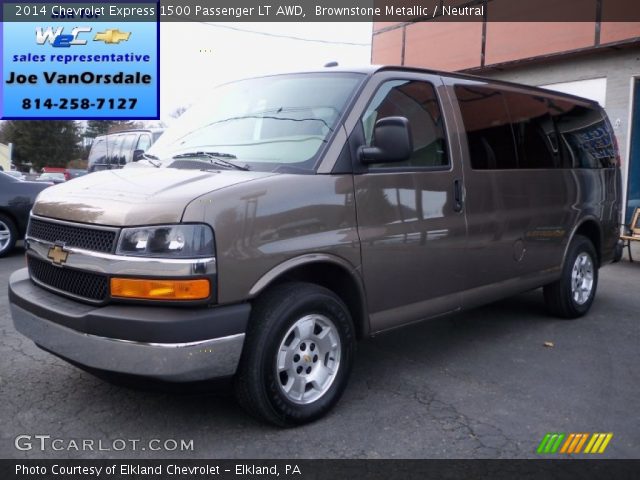 2014 Chevrolet Express 1500 Passenger LT AWD in Brownstone Metallic