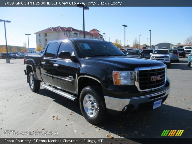2009 GMC Sierra 2500HD SLT Crew Cab 4x4 in Onyx Black