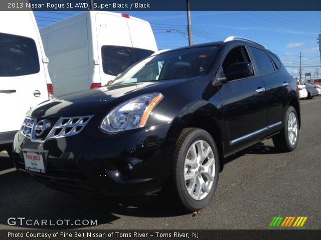 2013 Nissan Rogue SL AWD in Super Black