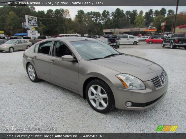 2005 Nissan Maxima 3.5 SE in Spirited Bronze Pearl