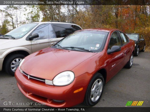 2000 Plymouth Neon Highline in Salsa Red Pearlcoat