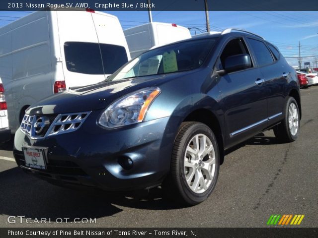 2013 Nissan Rogue SV AWD in Graphite Blue