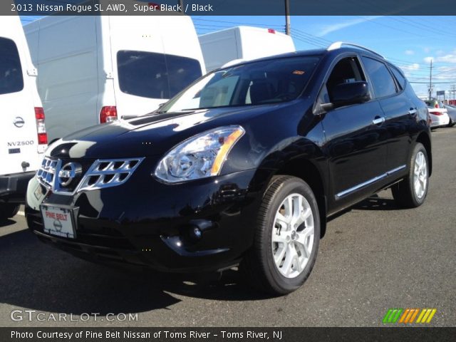 2013 Nissan Rogue SL AWD in Super Black