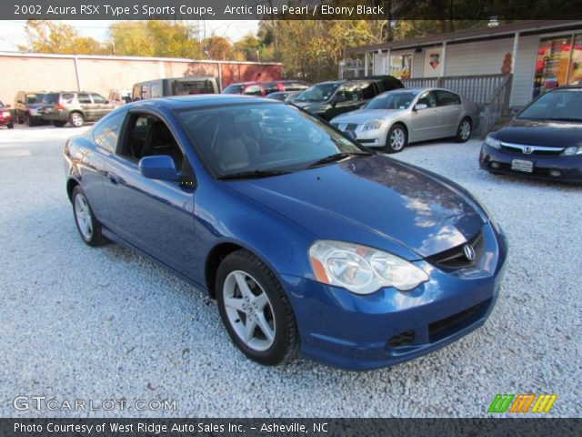 2002 Acura RSX Type S Sports Coupe in Arctic Blue Pearl