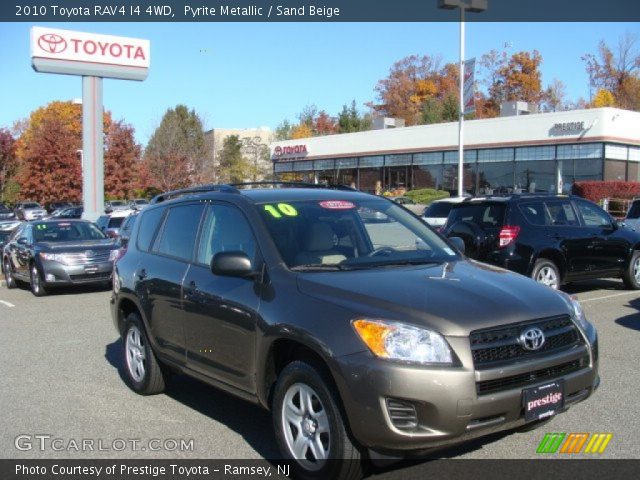 2010 Toyota RAV4 I4 4WD in Pyrite Metallic