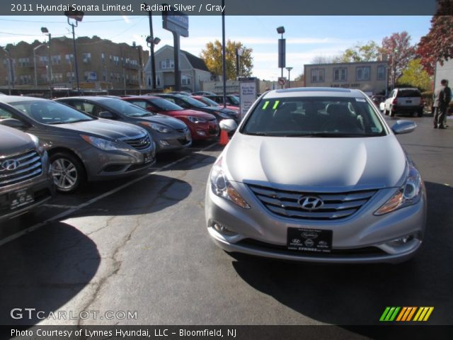 2011 Hyundai Sonata Limited in Radiant Silver