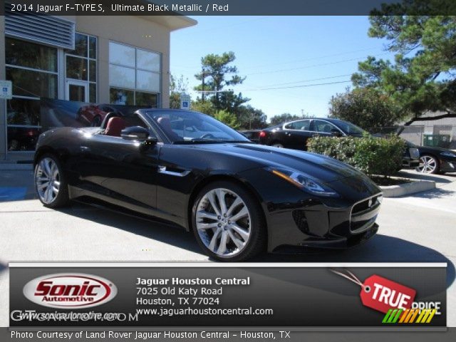 2014 Jaguar F-TYPE S in Ultimate Black Metallic