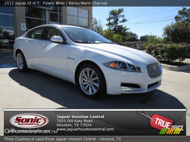 2013 Jaguar XF I4 T in Polaris White