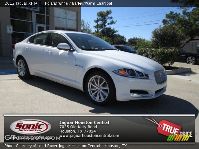 2013 Jaguar XF I4 T in Polaris White