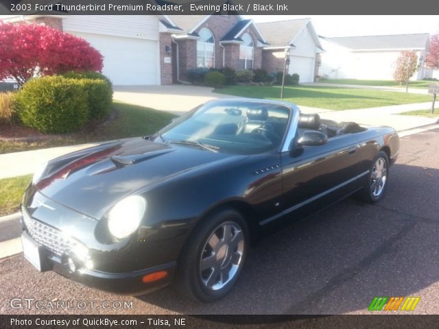 2003 Ford Thunderbird Premium Roadster in Evening Black