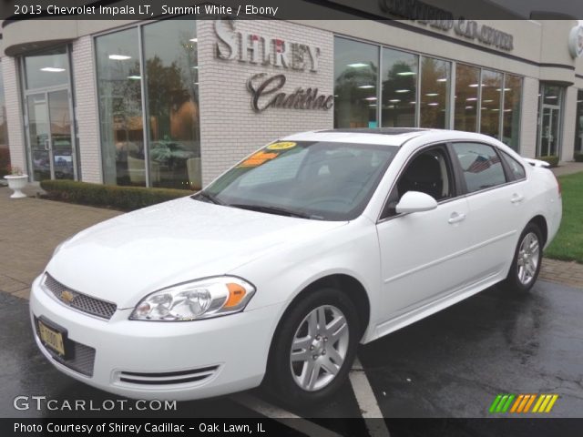2013 Chevrolet Impala LT in Summit White