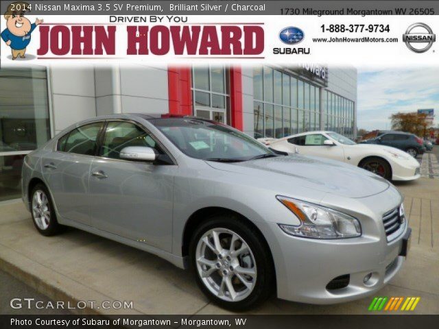 2014 Nissan Maxima 3.5 SV Premium in Brilliant Silver