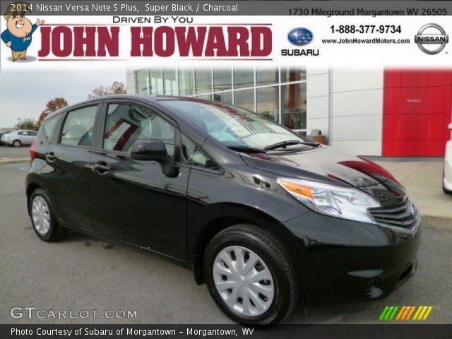 2014 Nissan Versa Note S Plus in Super Black