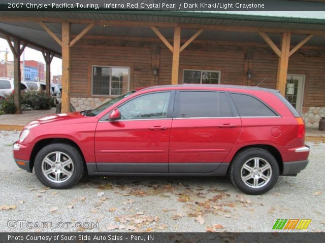 2007 Chrysler Pacifica Touring in Inferno Red Crystal Pearl