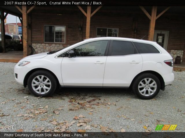 2007 Mazda CX-7 Sport in Crystal White Pearl Mica