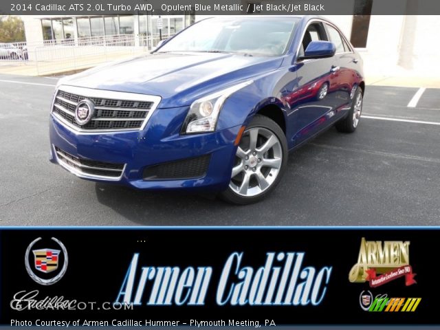 2014 Cadillac ATS 2.0L Turbo AWD in Opulent Blue Metallic
