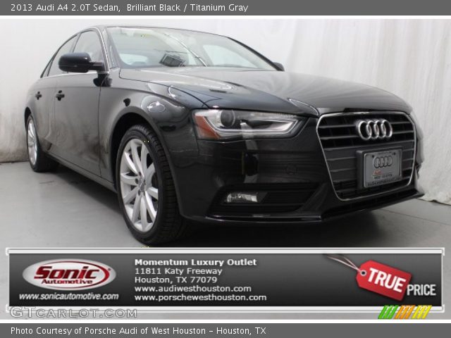2013 Audi A4 2.0T Sedan in Brilliant Black