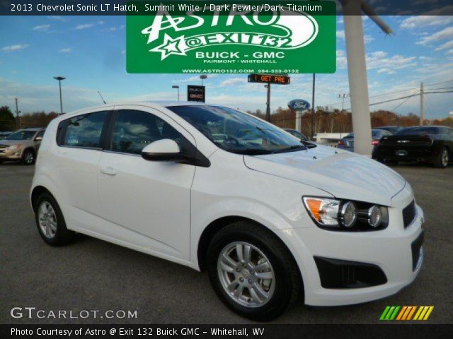 2013 Chevrolet Sonic LT Hatch in Summit White