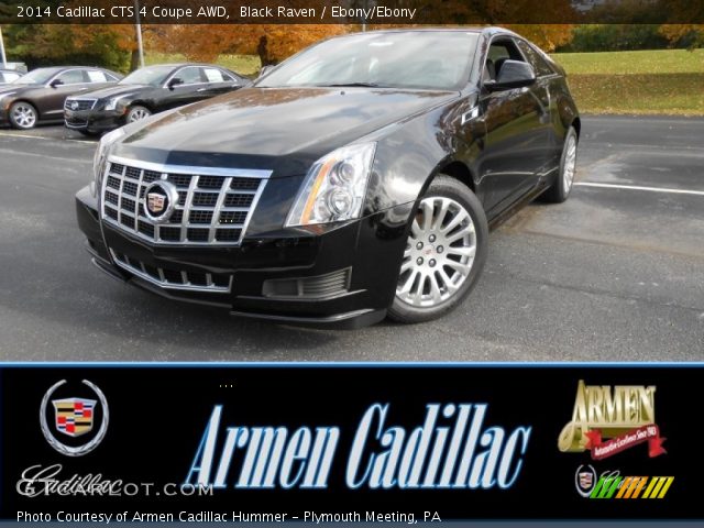 2014 Cadillac CTS 4 Coupe AWD in Black Raven