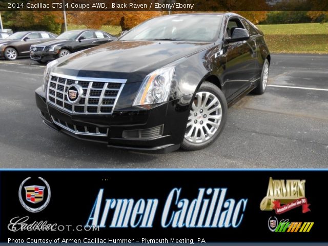 2014 Cadillac CTS 4 Coupe AWD in Black Raven