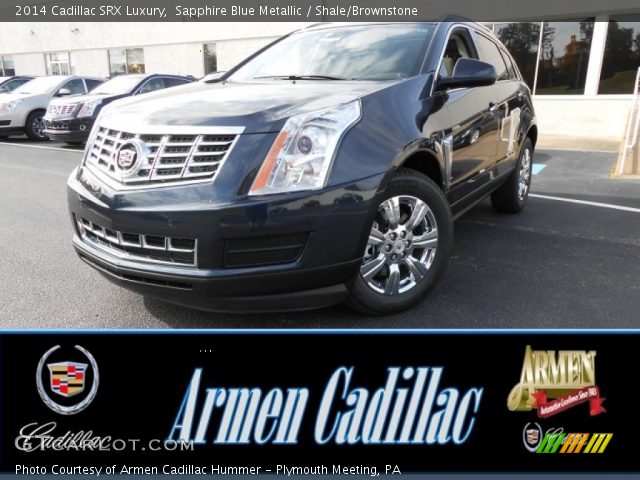 2014 Cadillac SRX Luxury in Sapphire Blue Metallic