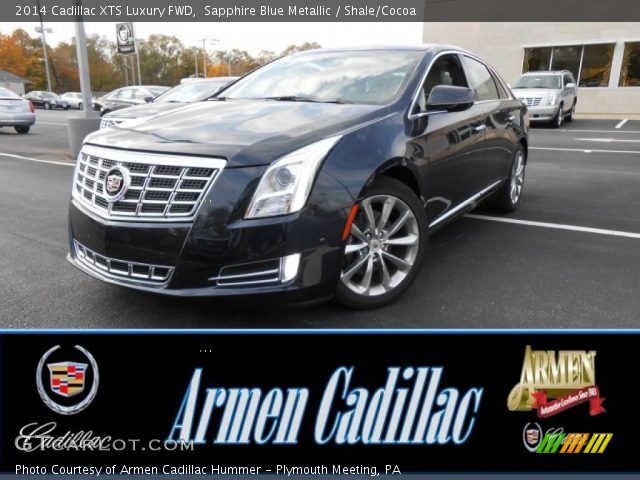 2014 Cadillac XTS Luxury FWD in Sapphire Blue Metallic
