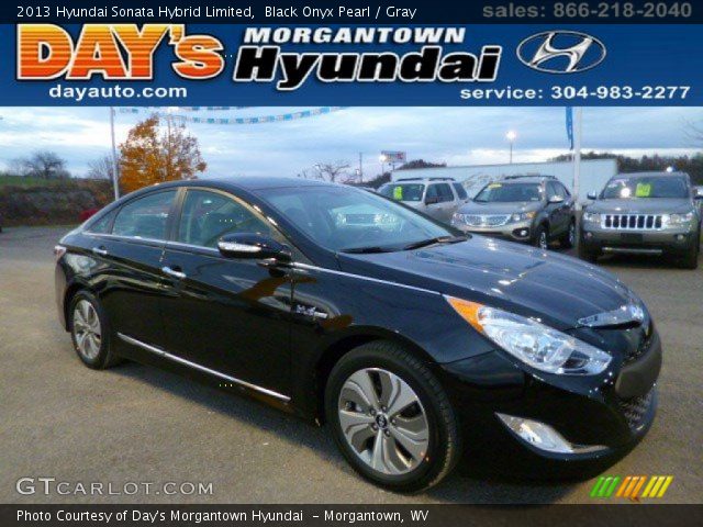 2013 Hyundai Sonata Hybrid Limited in Black Onyx Pearl