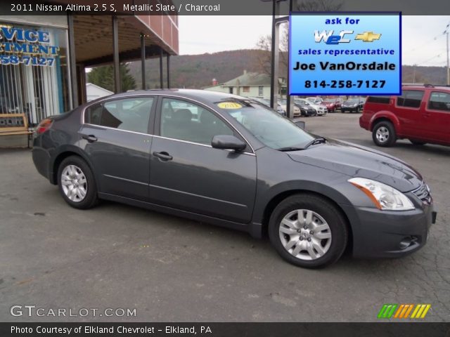 2011 Nissan Altima 2.5 S in Metallic Slate