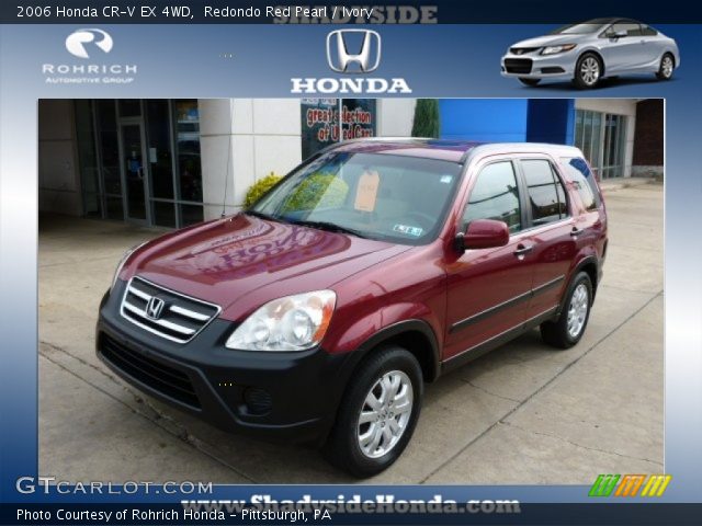 2006 Honda CR-V EX 4WD in Redondo Red Pearl