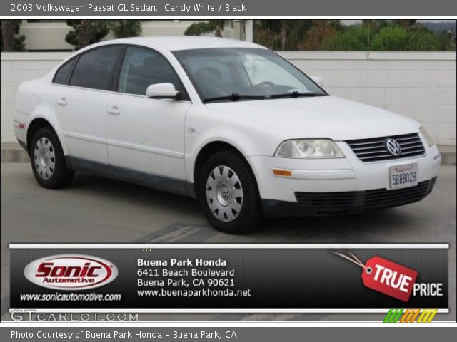 2003 Volkswagen Passat GL Sedan in Candy White