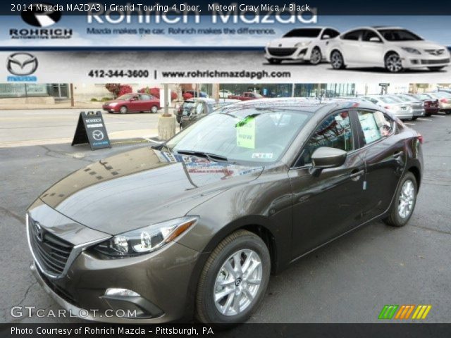 2014 Mazda MAZDA3 i Grand Touring 4 Door in Meteor Gray Mica