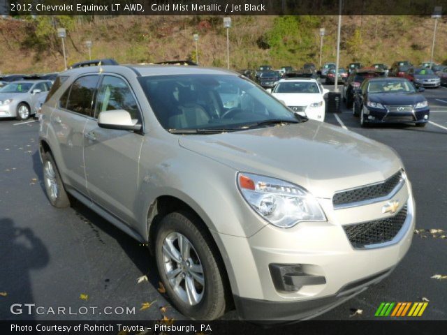 2012 Chevrolet Equinox LT AWD in Gold Mist Metallic