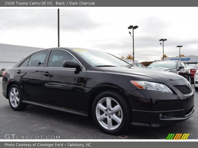 2008 Toyota Camry SE V6 in Black