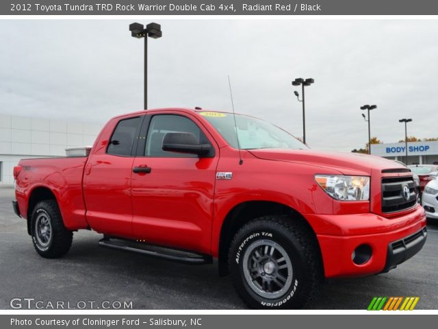 2012 Toyota Tundra TRD Rock Warrior Double Cab 4x4 in Radiant Red