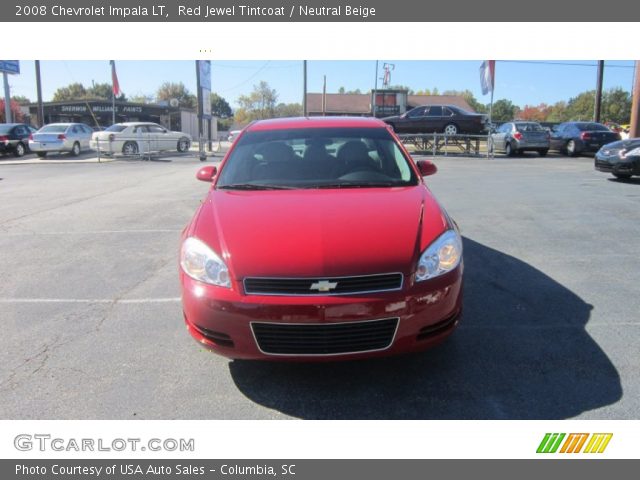 2008 Chevrolet Impala LT in Red Jewel Tintcoat
