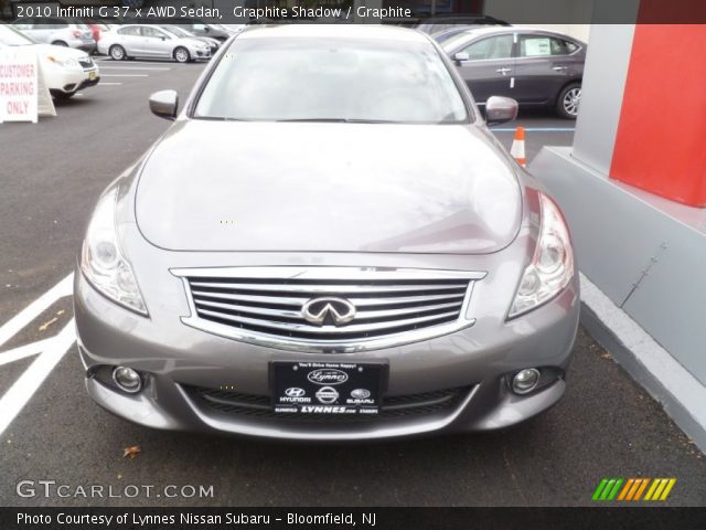 2010 Infiniti G 37 x AWD Sedan in Graphite Shadow