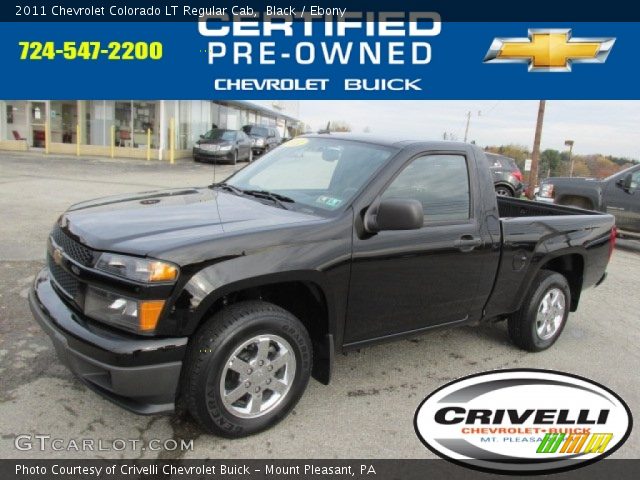 2011 Chevrolet Colorado LT Regular Cab in Black