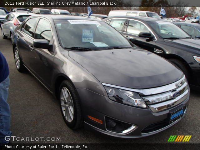 2012 Ford Fusion SEL in Sterling Grey Metallic