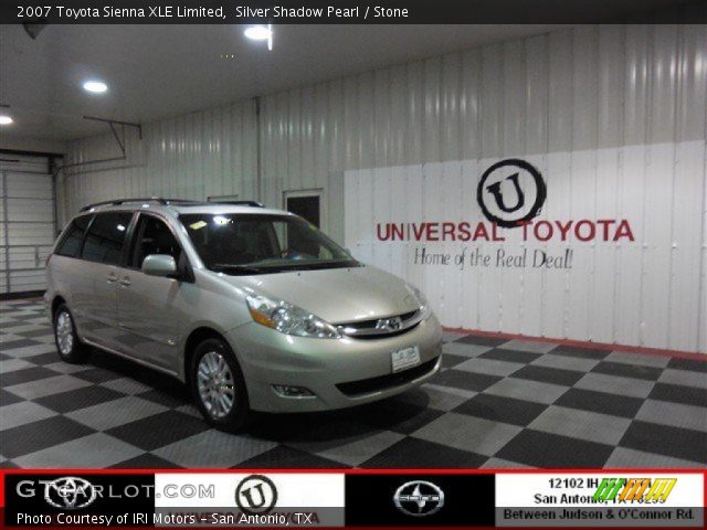 2007 Toyota Sienna XLE Limited in Silver Shadow Pearl
