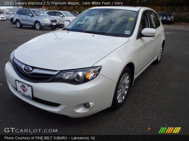 2010 Subaru Impreza 2.5i Premium Wagon in Satin White Pearl